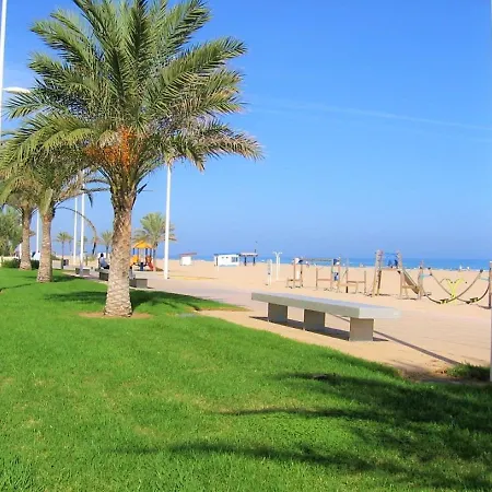 San Paulo - Primera Linea Playa Gandia - Familias Apartment